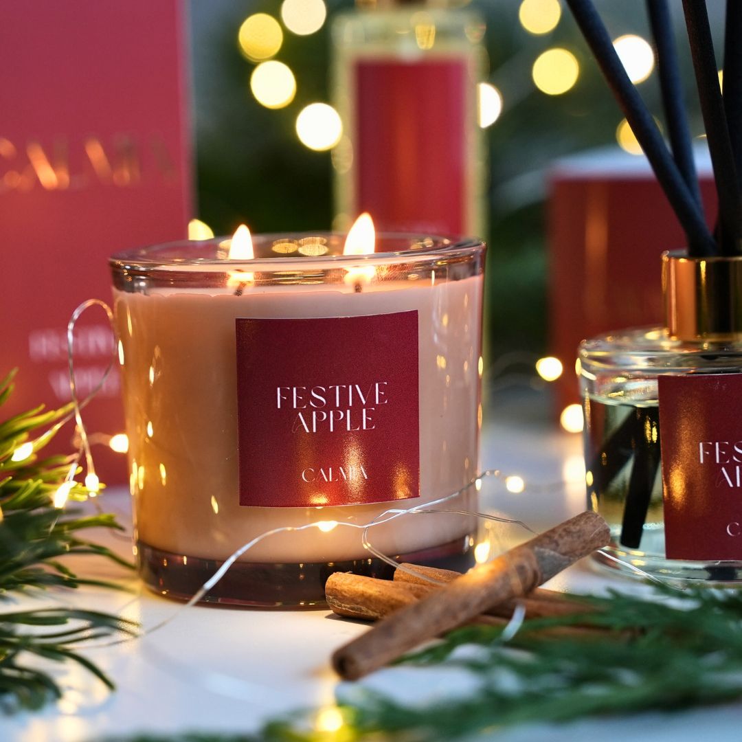 Świeca Festive Apple - obrazek 2