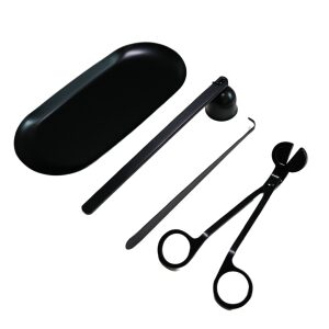 Zestaw do pielęgnacji świec 4w1 - Black