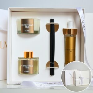 Zestaw Prezentowy Świeca, Dyfuzor, Room Spray Christmas Time