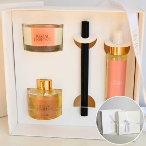 Zestaw Prezentowy Świeca, Dyfuzor, Room Spray Regal Essence